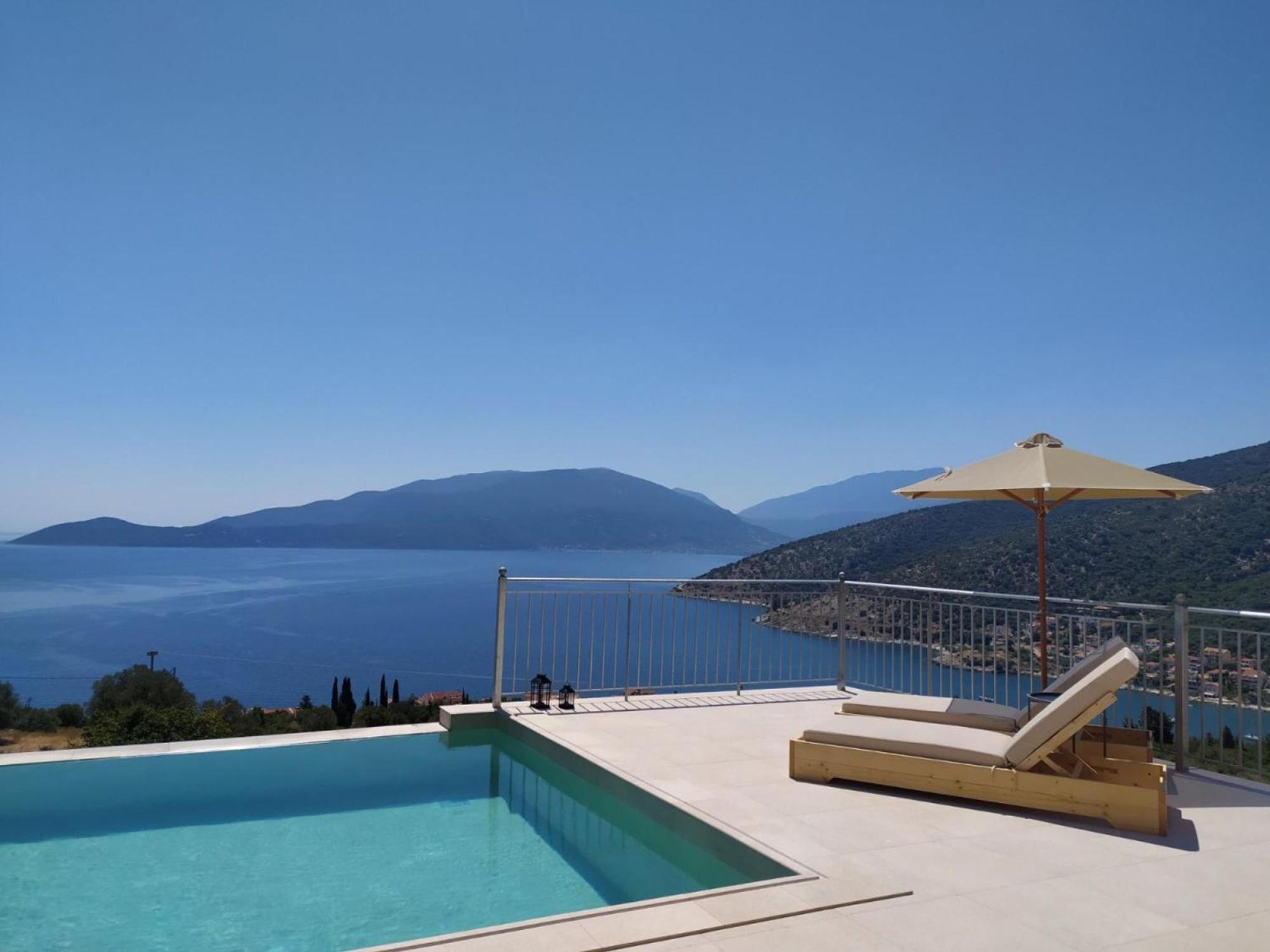 Augustela Villa Seaview Vacation Villa Agia Efimia Esterno foto
