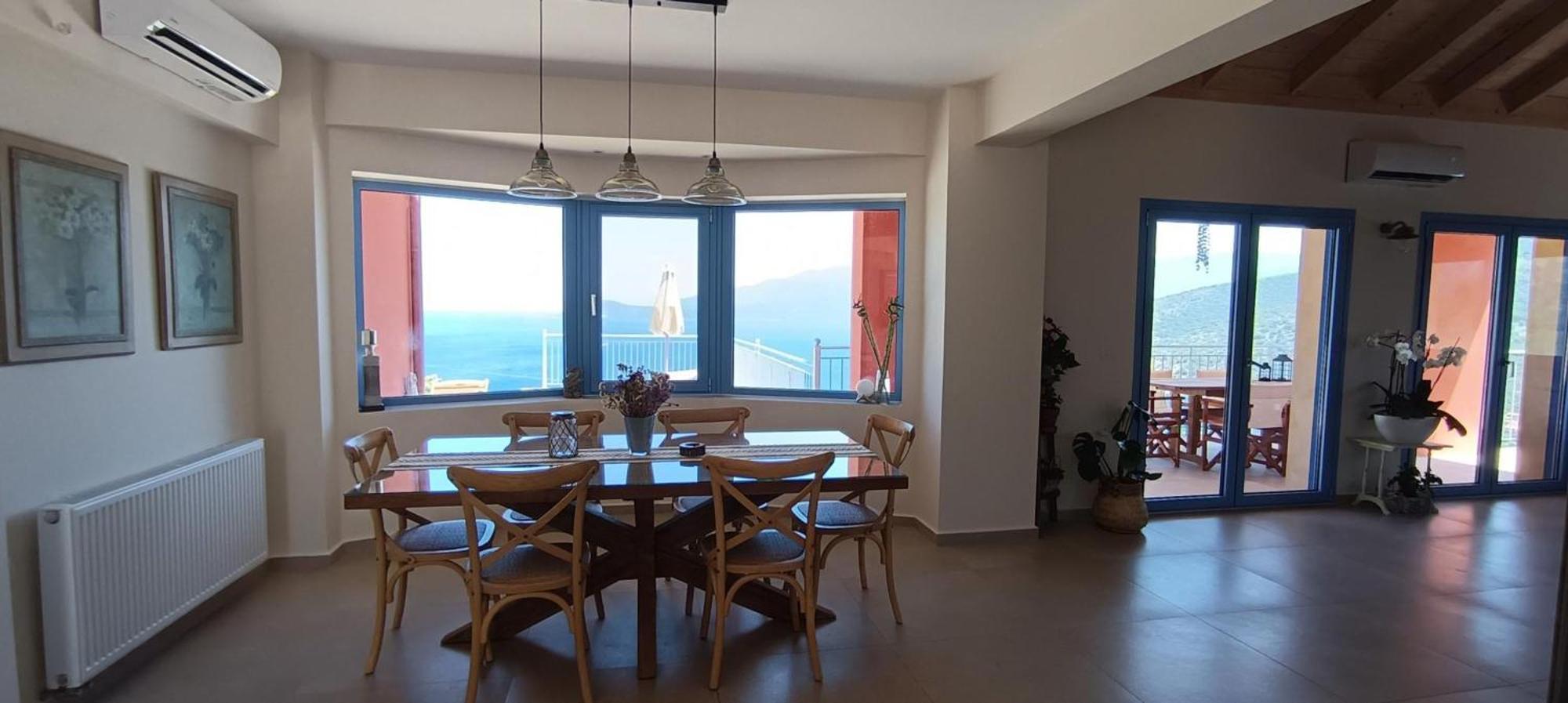 Augustela Villa Seaview Vacation Villa Agia Efimia Esterno foto