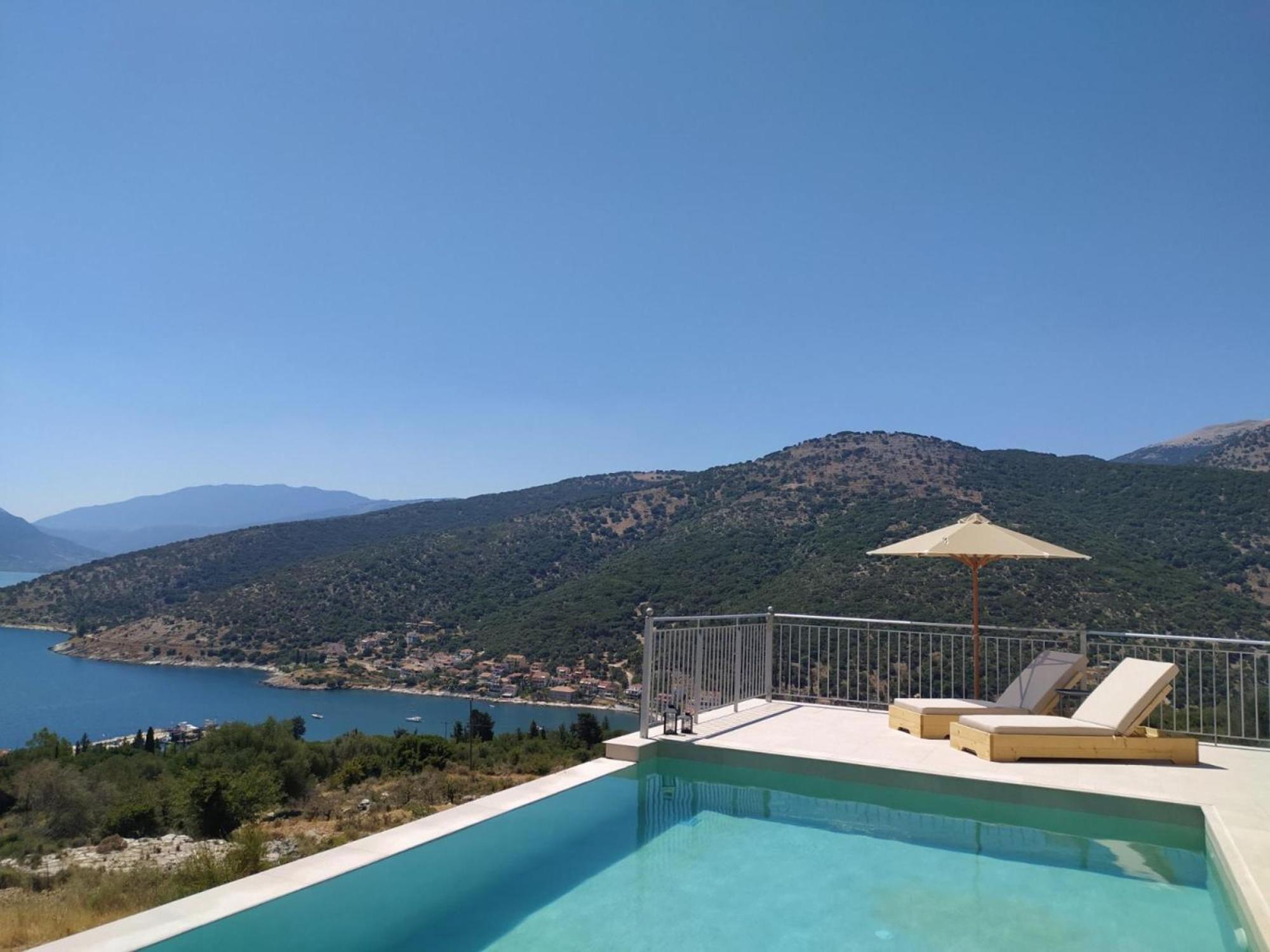 Augustela Villa Seaview Vacation Villa Agia Efimia Esterno foto