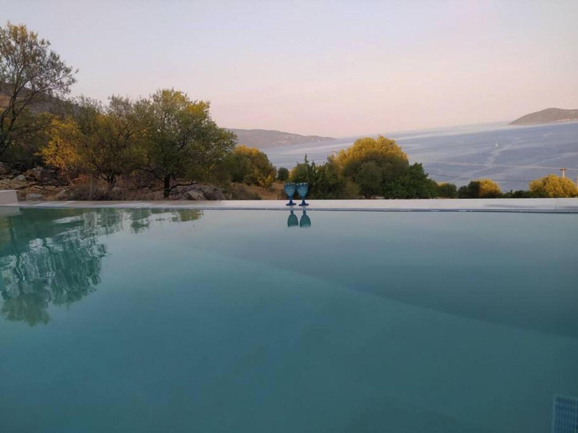 Augustela Villa Seaview Vacation Villa Agia Efimia Esterno foto