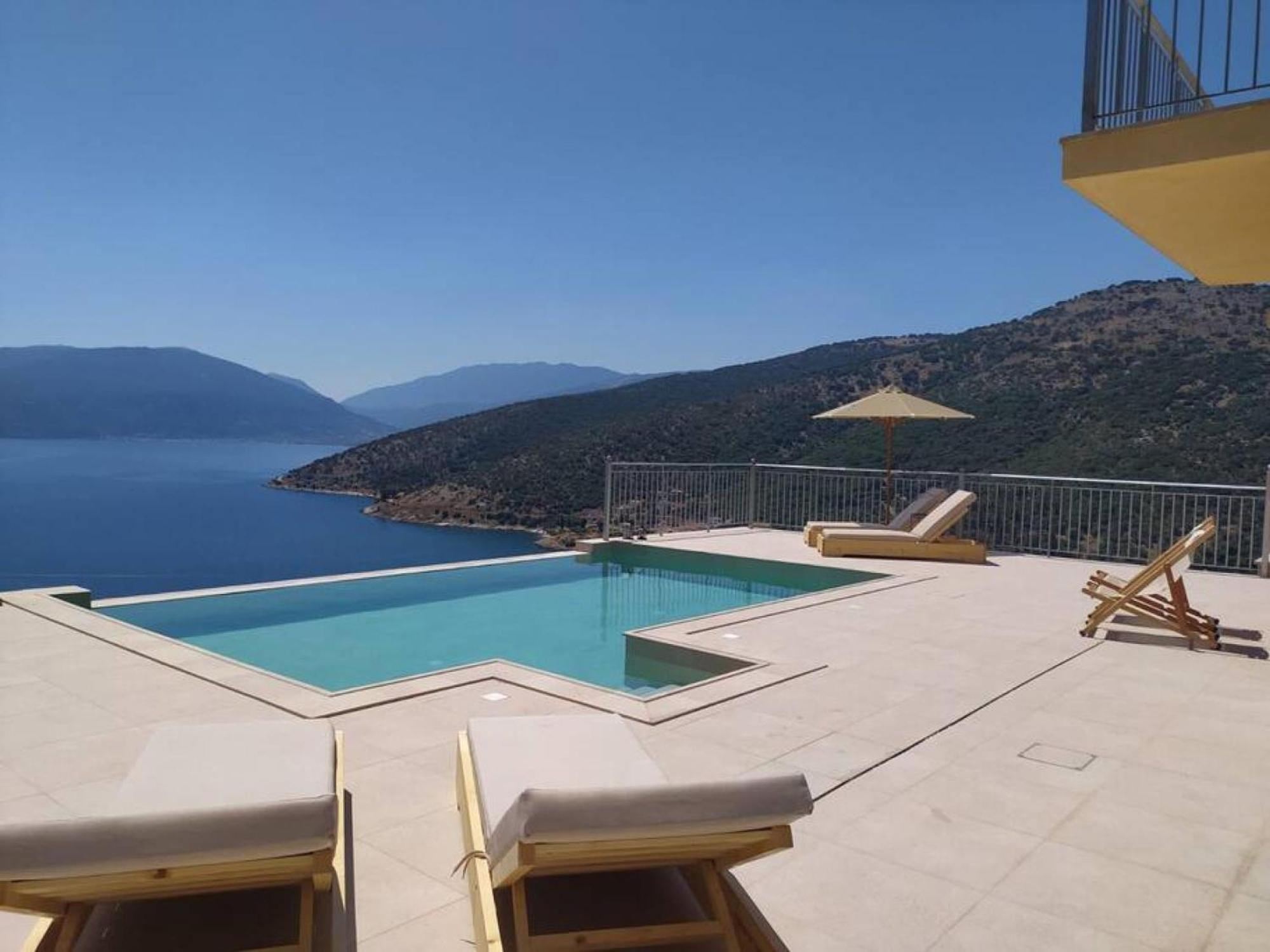 Augustela Villa Seaview Vacation Villa Agia Efimia Esterno foto