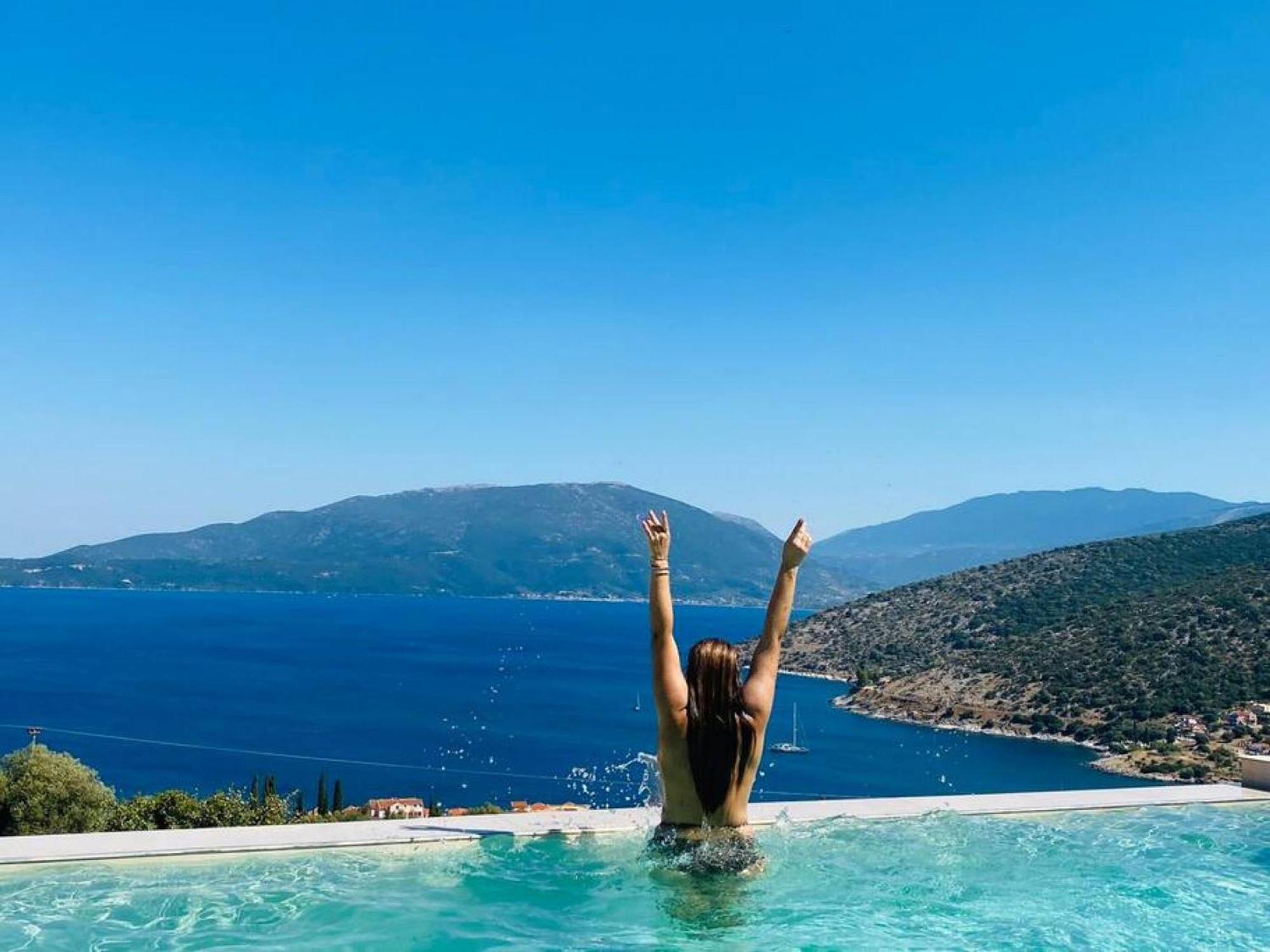 Augustela Villa Seaview Vacation Villa Agia Efimia Esterno foto