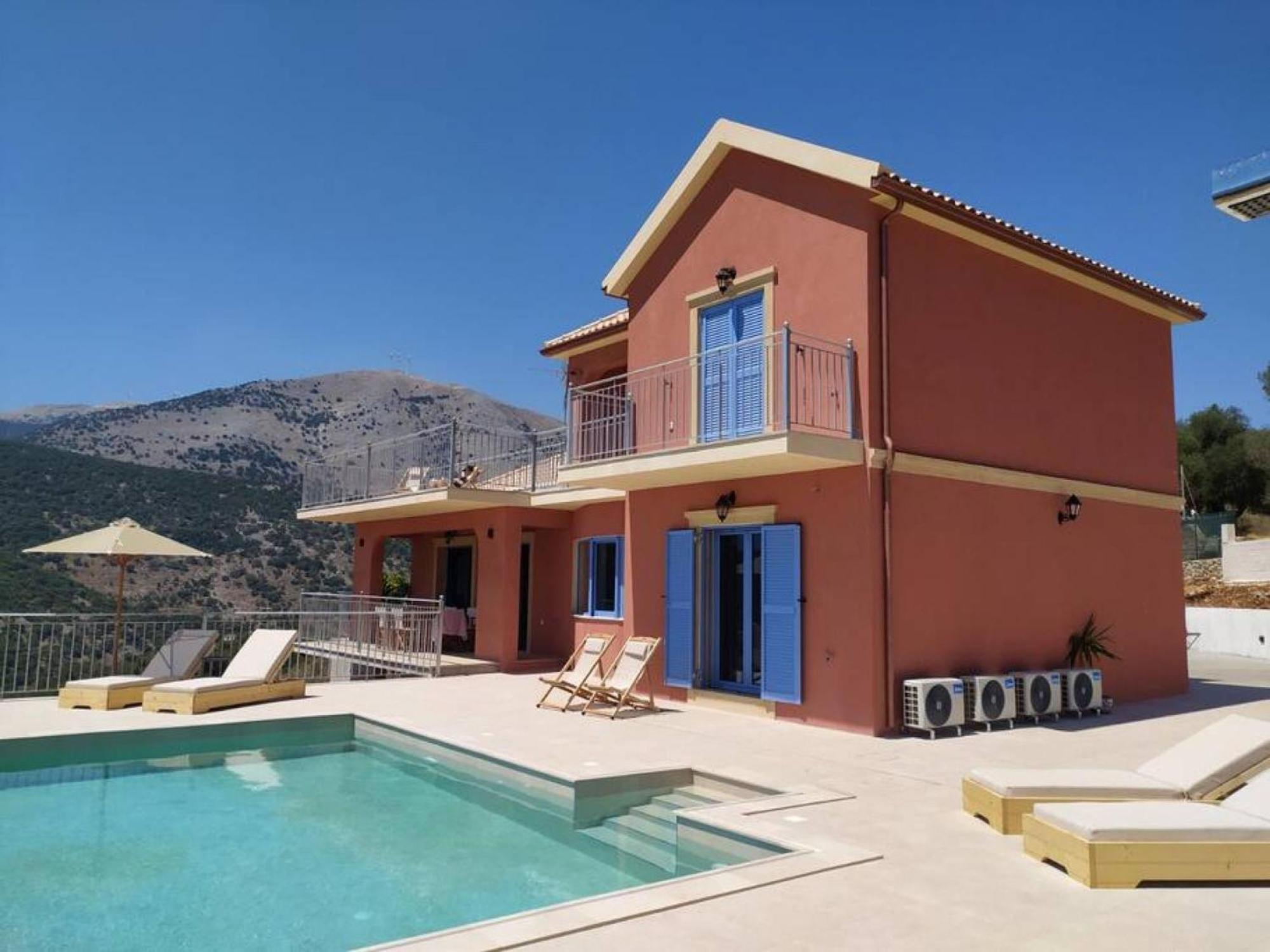 Augustela Villa Seaview Vacation Villa Agia Efimia Esterno foto