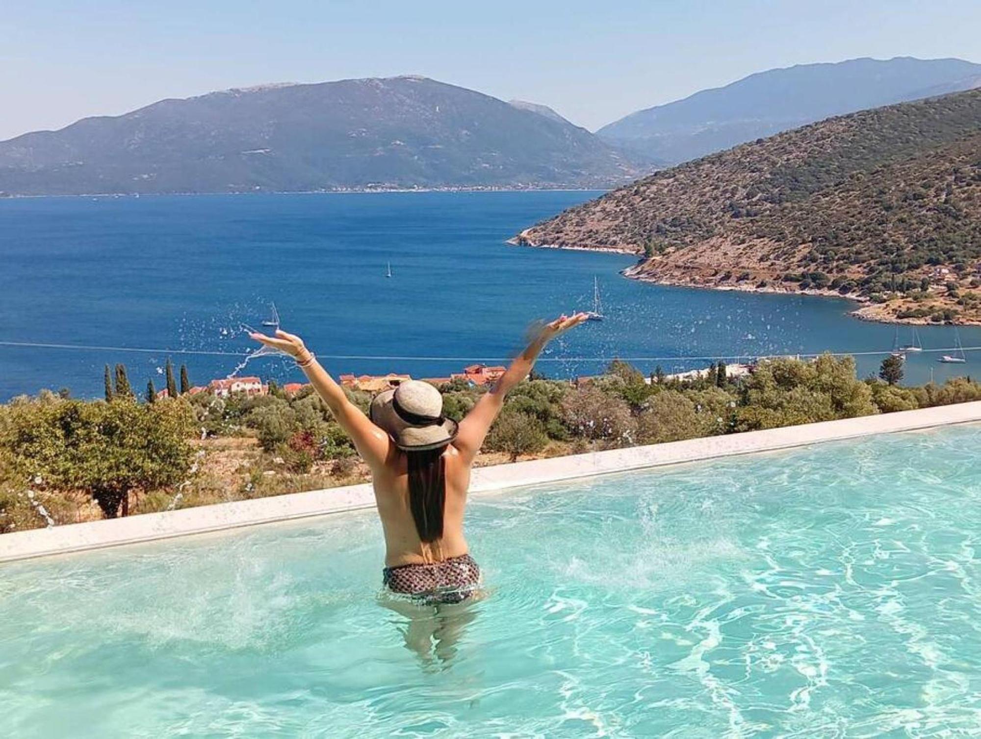 Augustela Villa Seaview Vacation Villa Agia Efimia Esterno foto